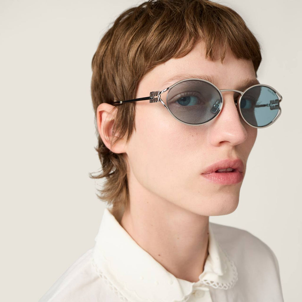 Lunettes de Soleil Ovales Vintage