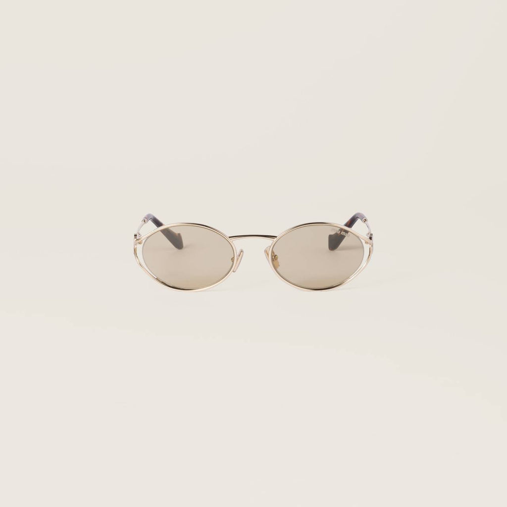 Lunettes de Soleil Ovales Vintage
