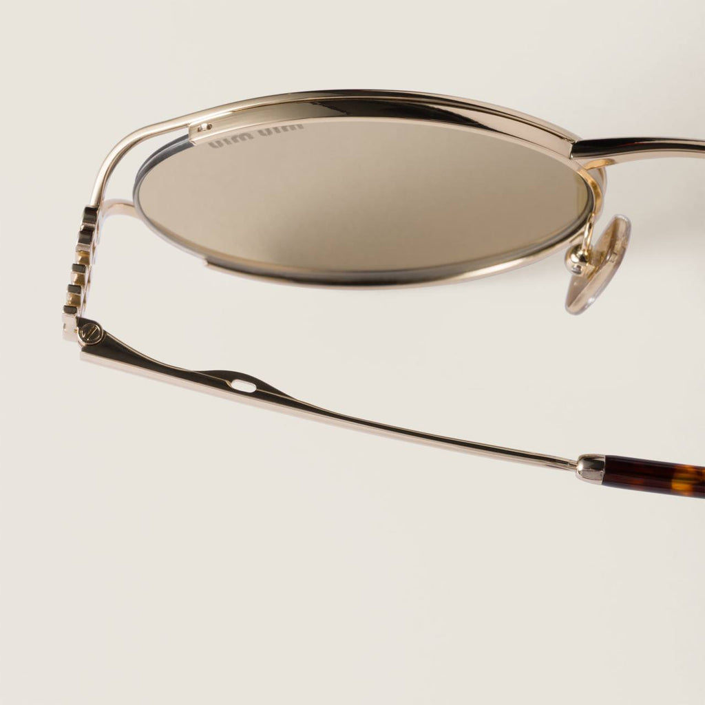 Lunettes de Soleil Ovales Vintage
