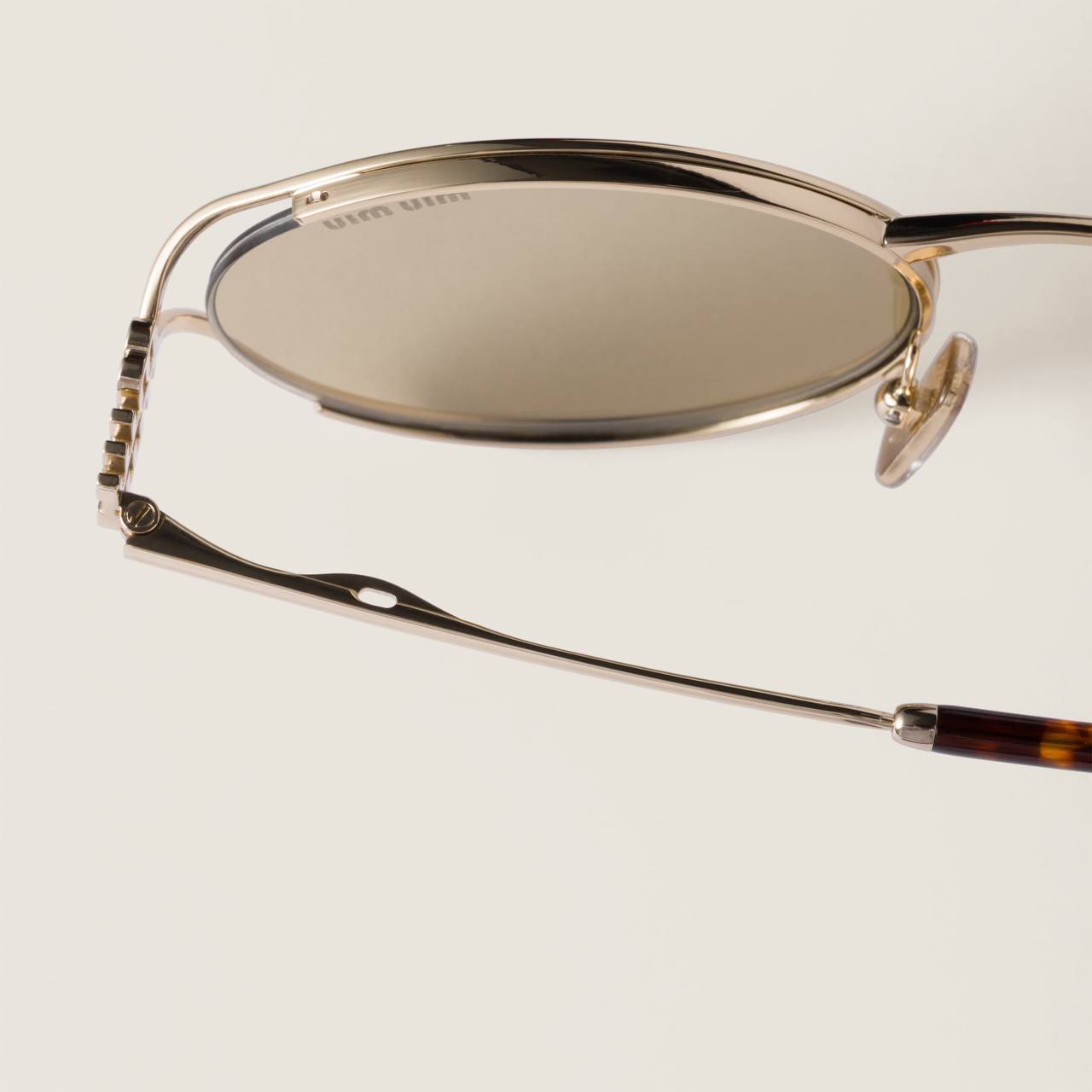 Lunettes de Soleil Ovales Vintage