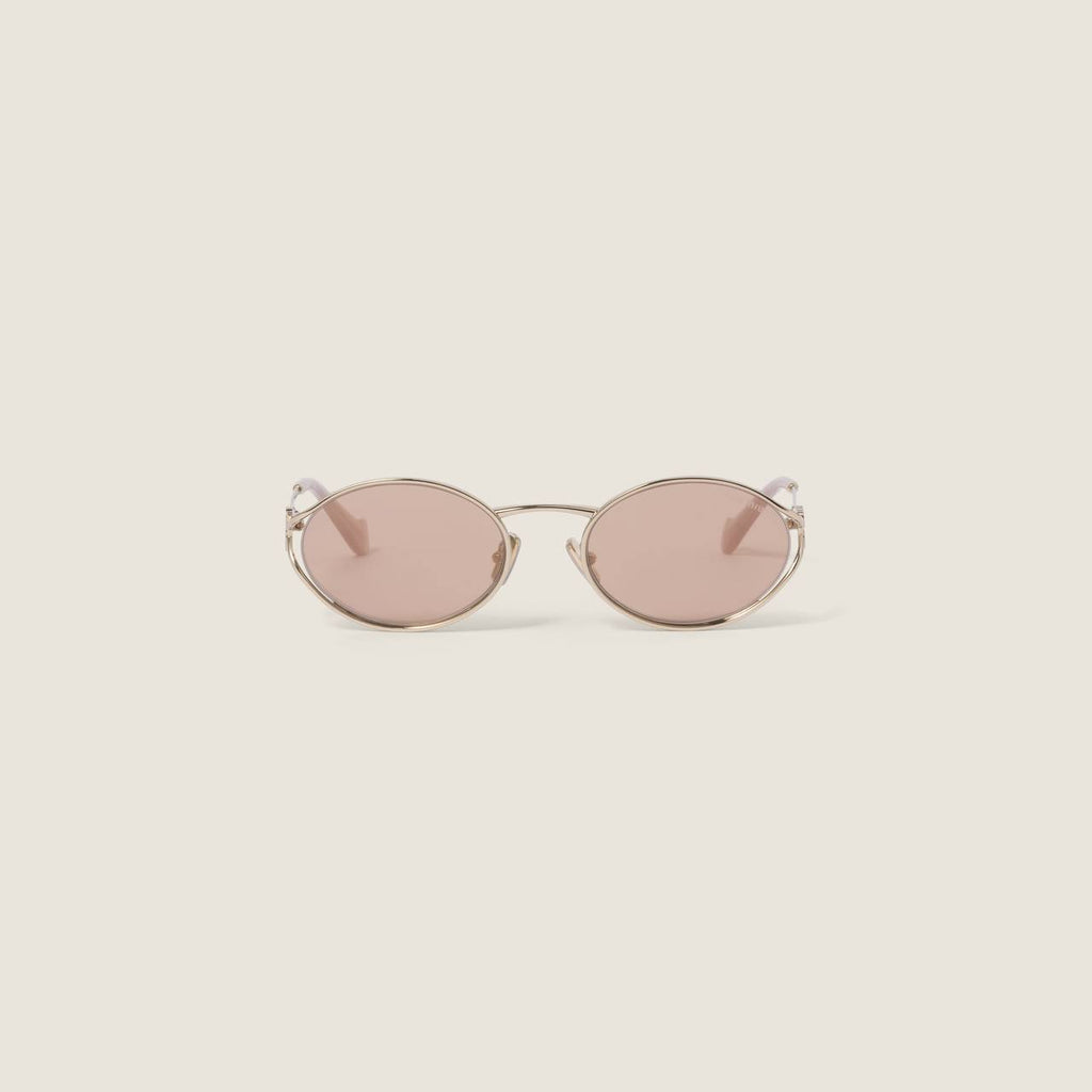 Lunettes de Soleil Ovales Vintage