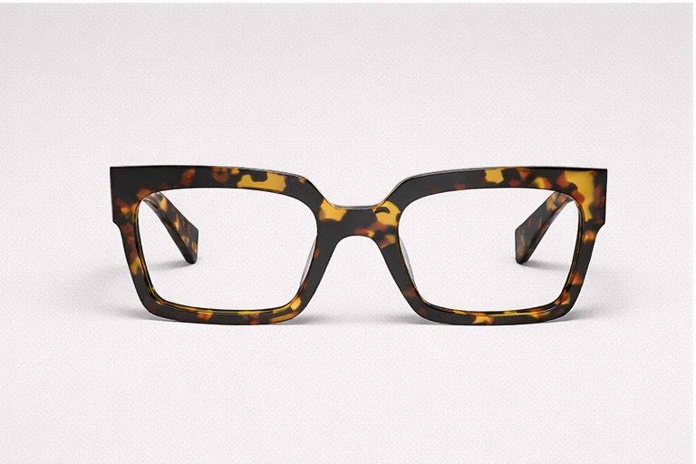 Lunettes Oversize Écaille Havane