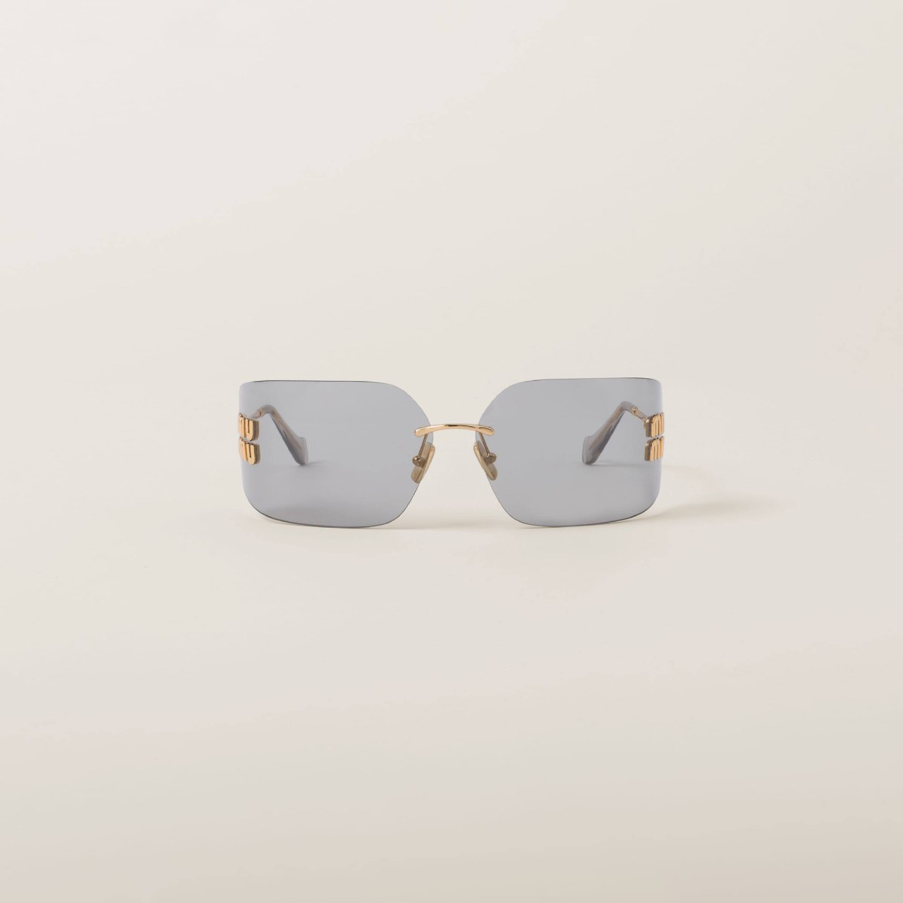 Lunettes de Soleil Carrées Sans Cerclage