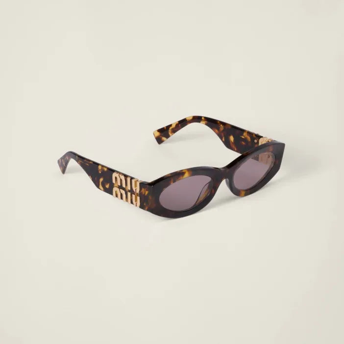 Lunettes de Soleil Cat-Eye Écaille