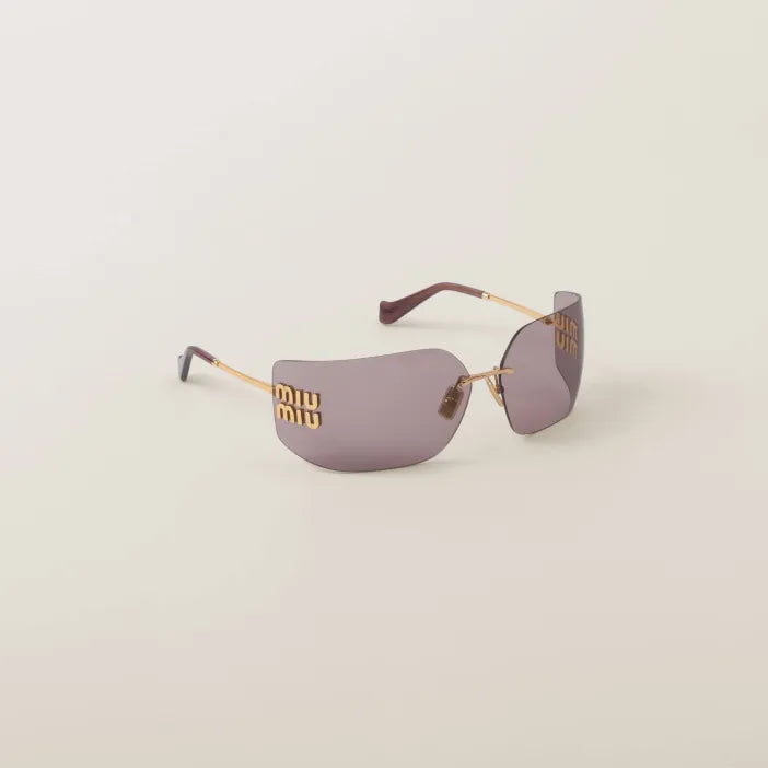 Lunettes de Soleil Carrées Sans Cerclage